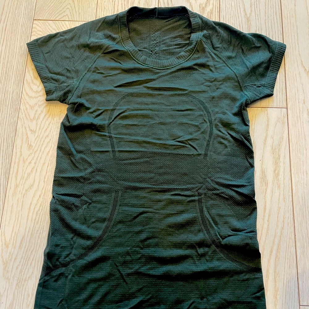 Lulu cap sleeve top - Olive green